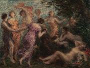 Henri Fantin-Latour The Temptation of St. Anthony France oil painting artist
